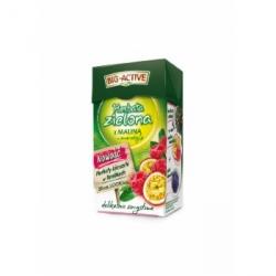 HERBATA BIG-Active Zielona Malina + Maracuja 20T